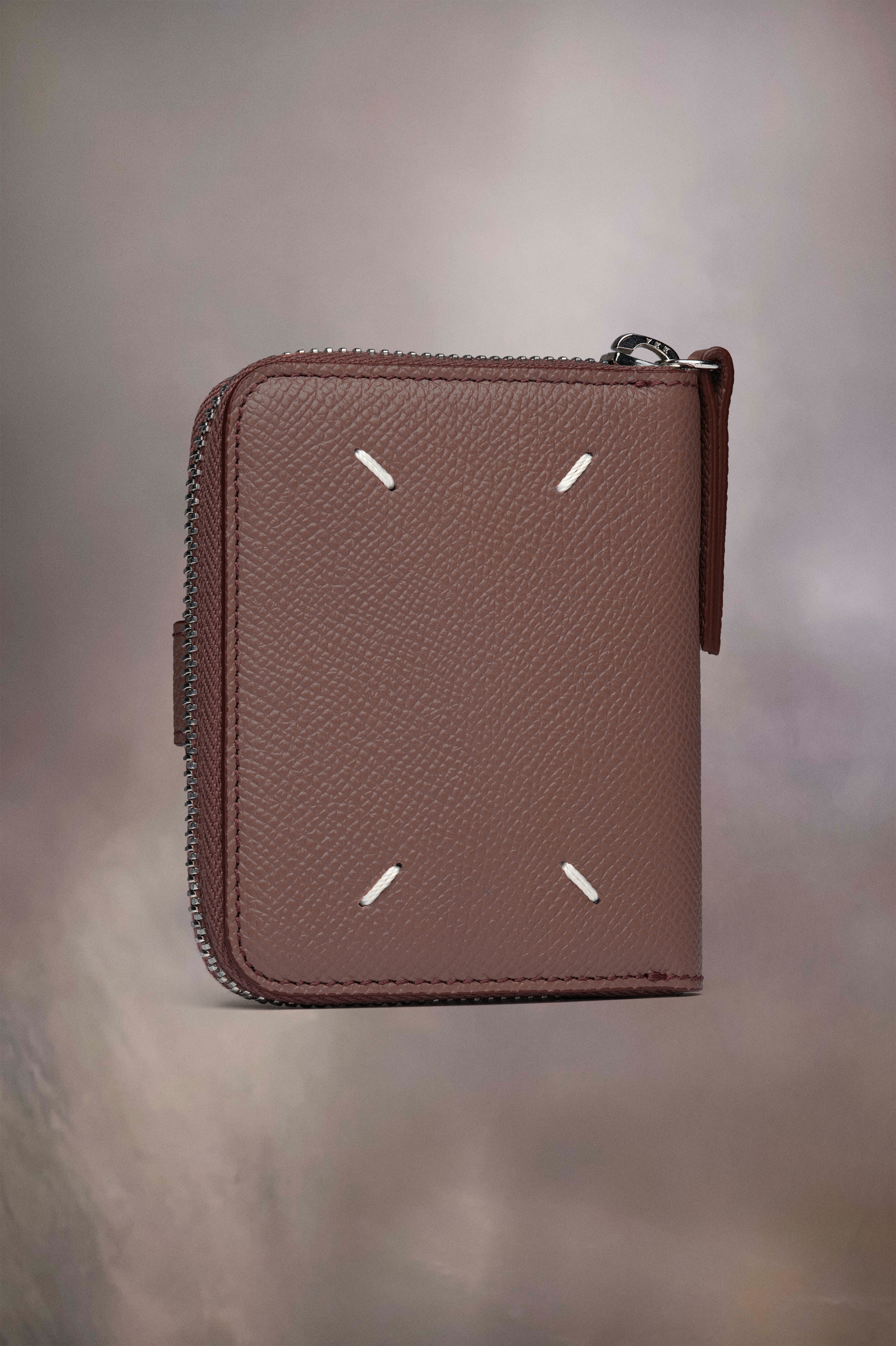 Leather zip-around wallet - 4