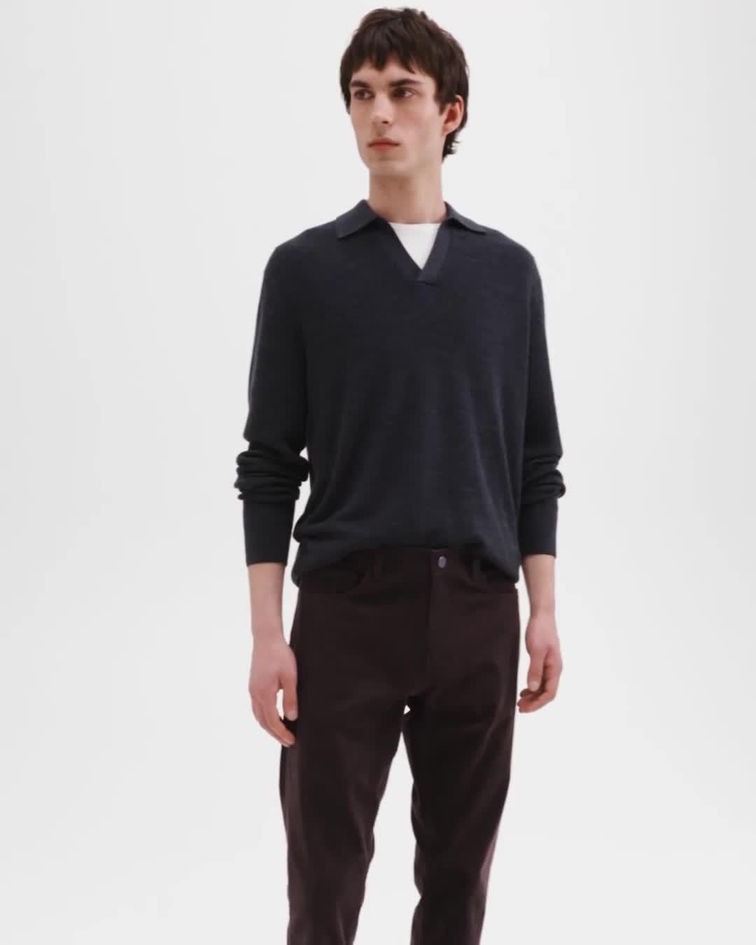 Raffi 5-Pocket Pant in Stretch Corduroy - 6