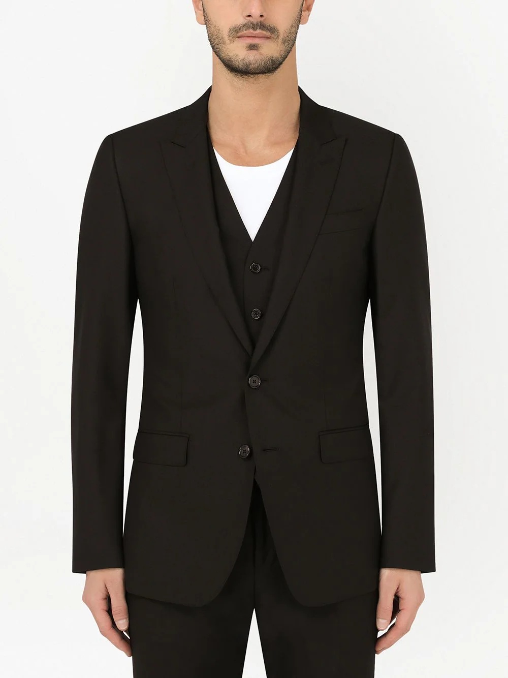 three-piece slim-fit suit - 3