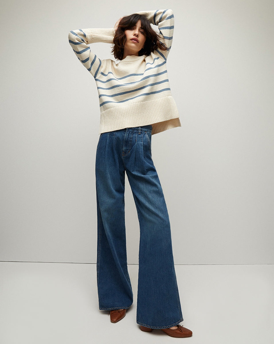 ANDOVER STRIPED SWEATER - 4