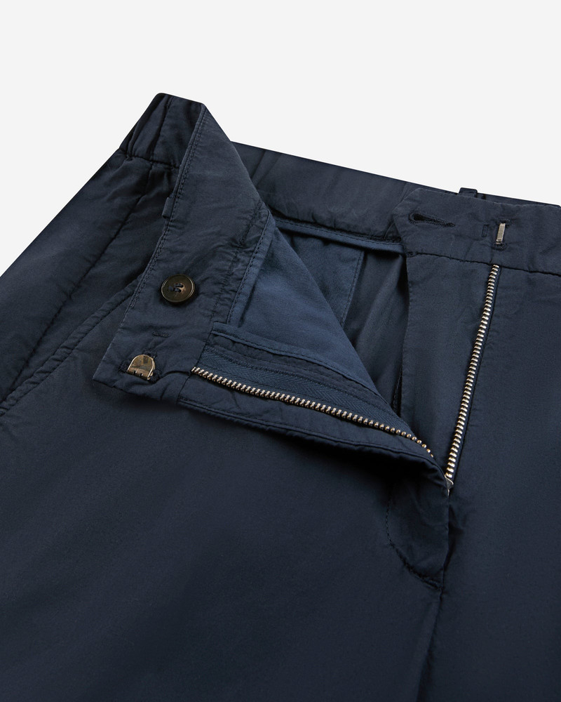 SLOWEAR Regular fit cotton poplin trousers outlook