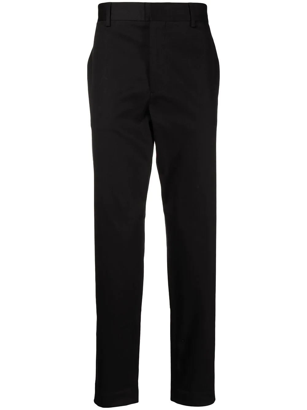 concealed-front fastening trousers - 1