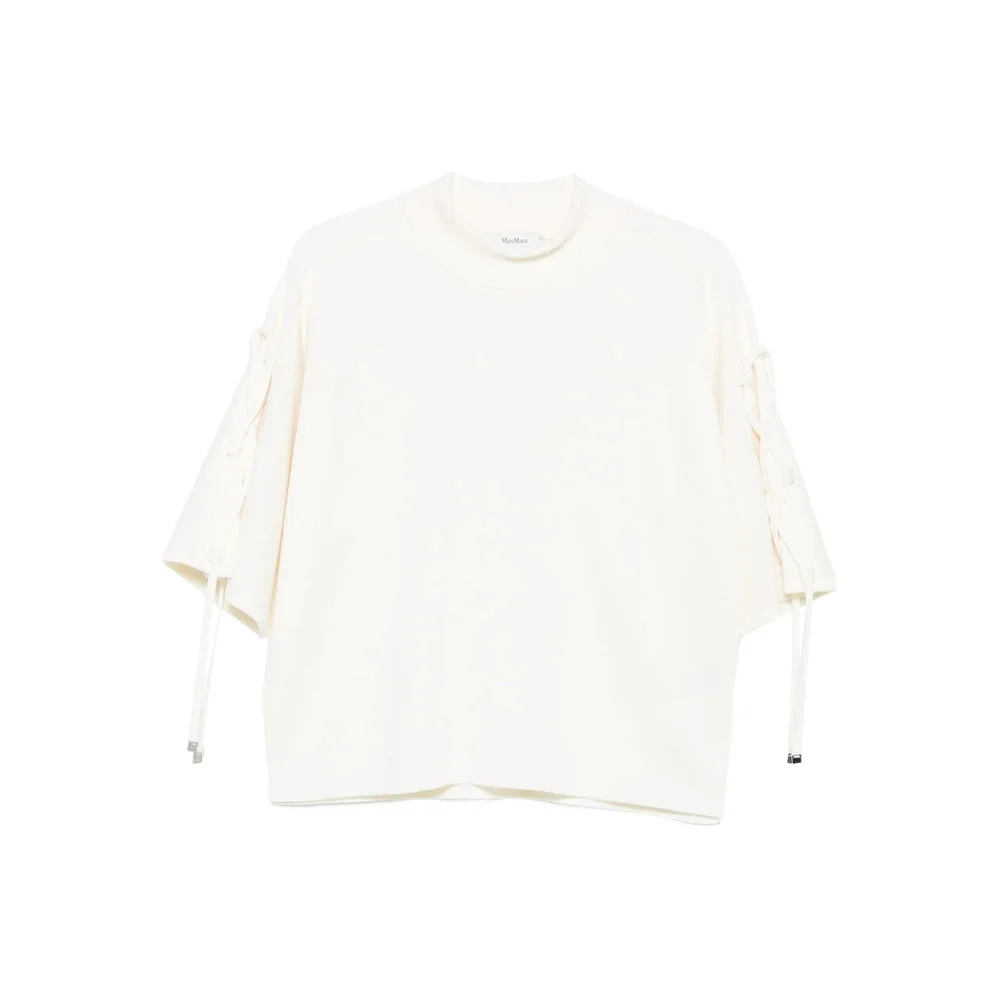 Max Mara White Knitwear - Knitted Tops Women - 1