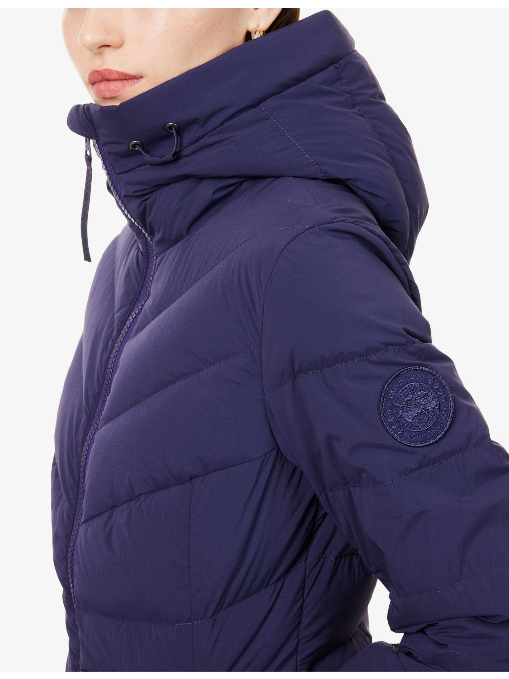 Clair Hooded Stretch-Woven Down Jacket - 5