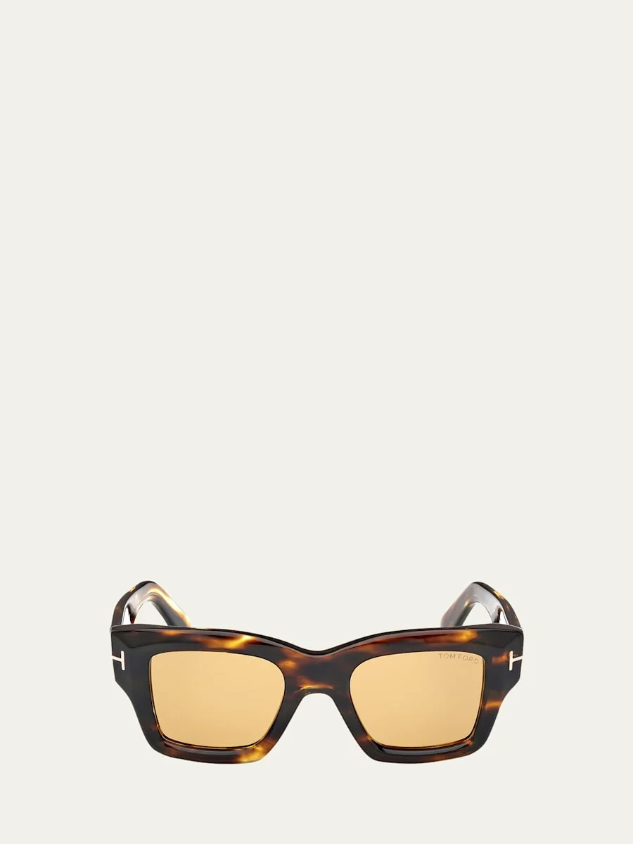 Ilias Acetate Square Sunglasses - 1