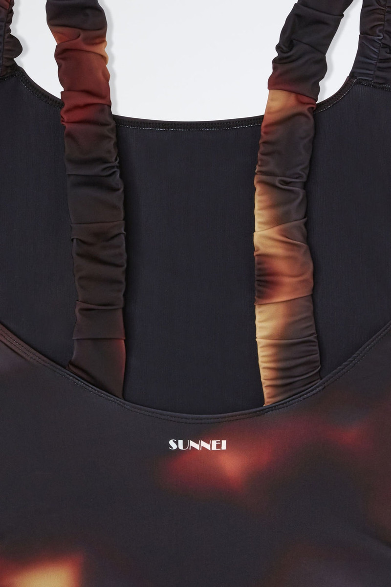 SUNNEI HAVANA PRINT ONE-PIECE SUIT outlook