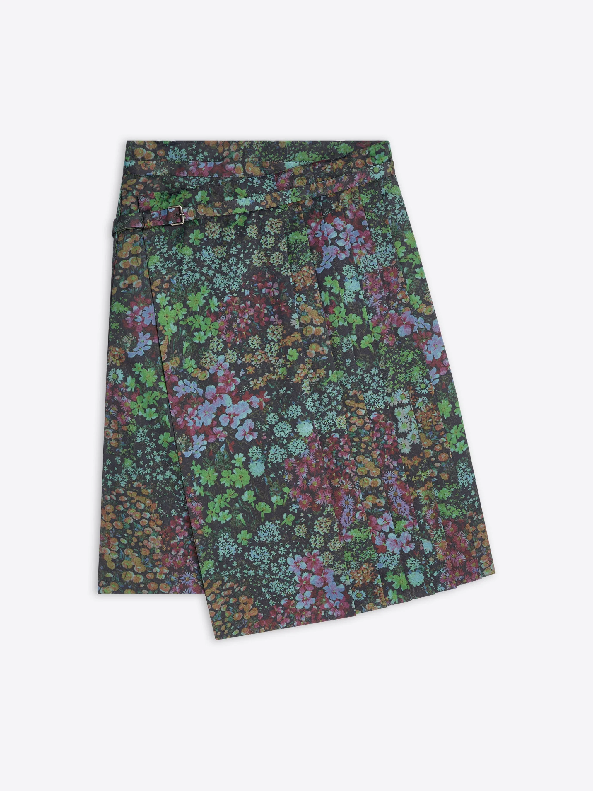 PLEATED VISCOSE KILT - 1