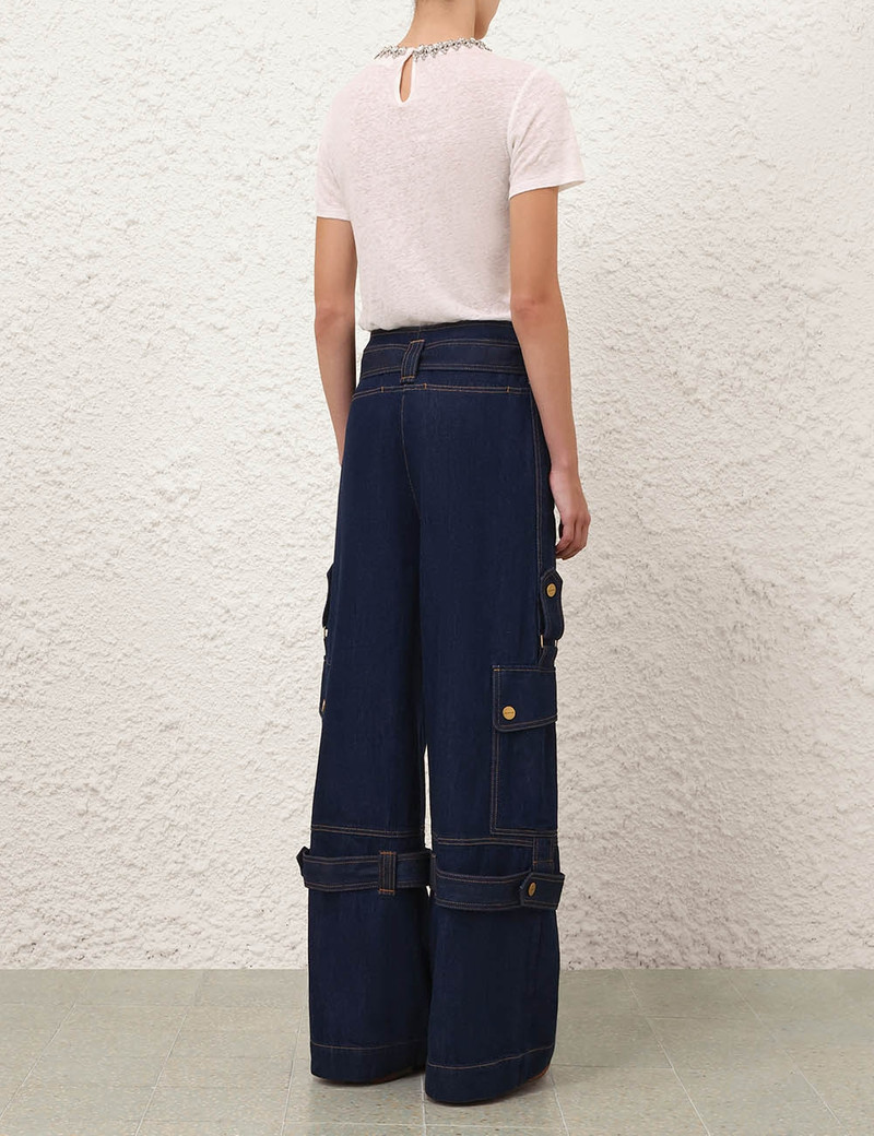 DENIM CARGO JEAN 4