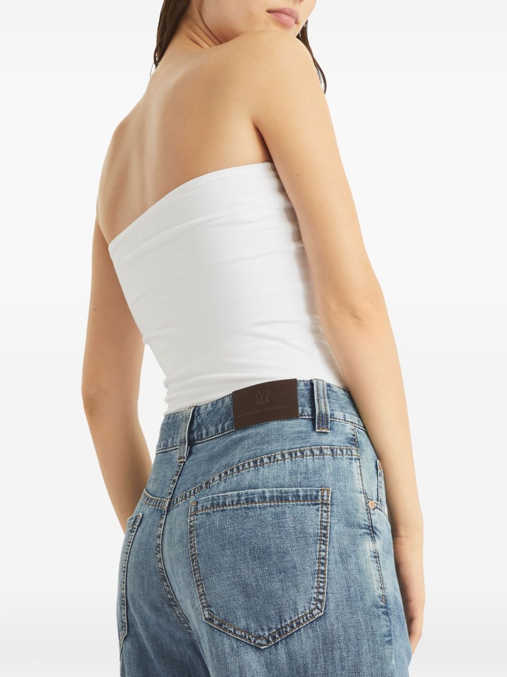 cotton boyfriend jeans - 5