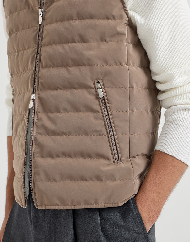 Bonded nylon down vest 4