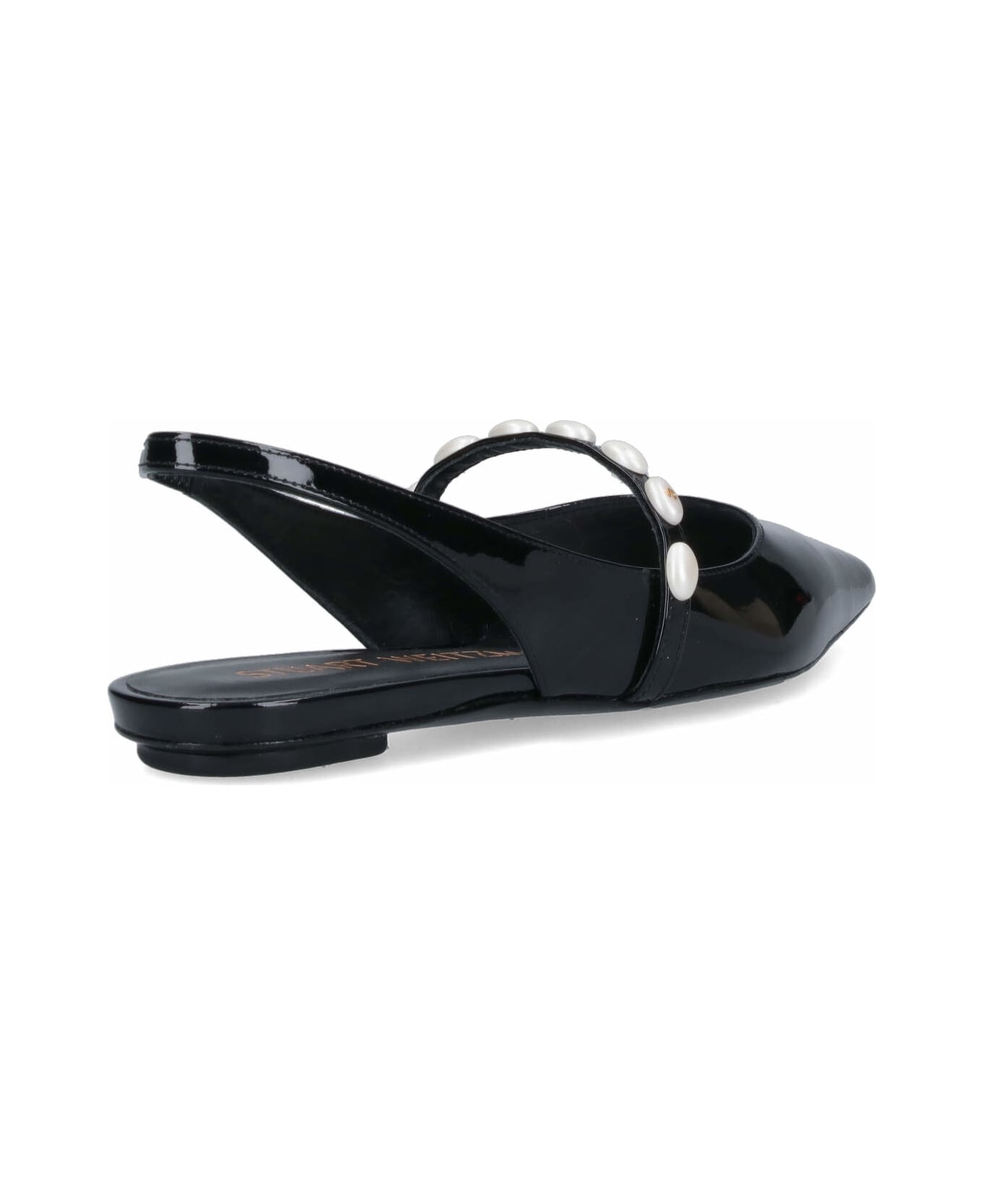 Pearl Detail Slingback - 4