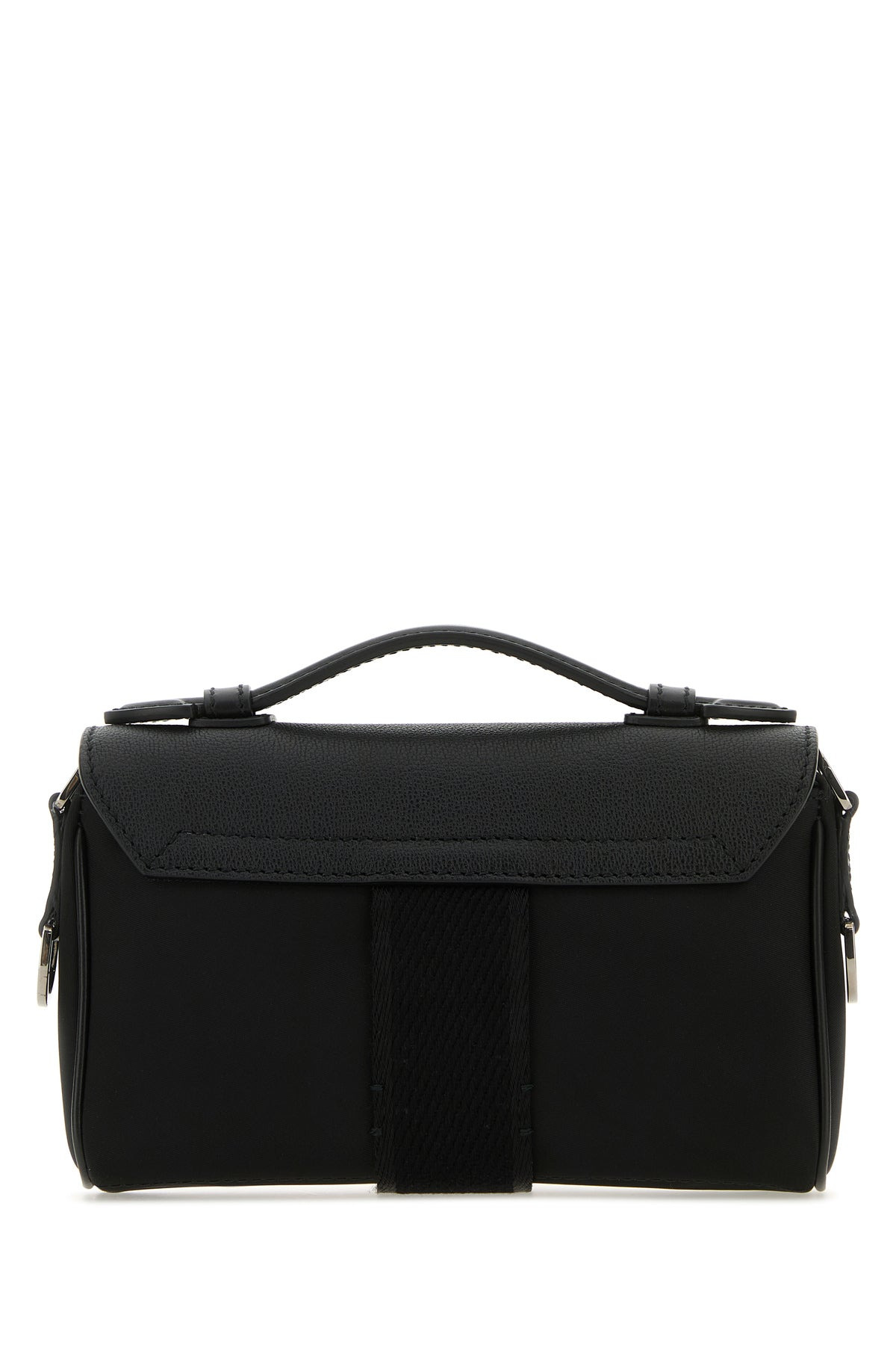 Black leather handbag - 3