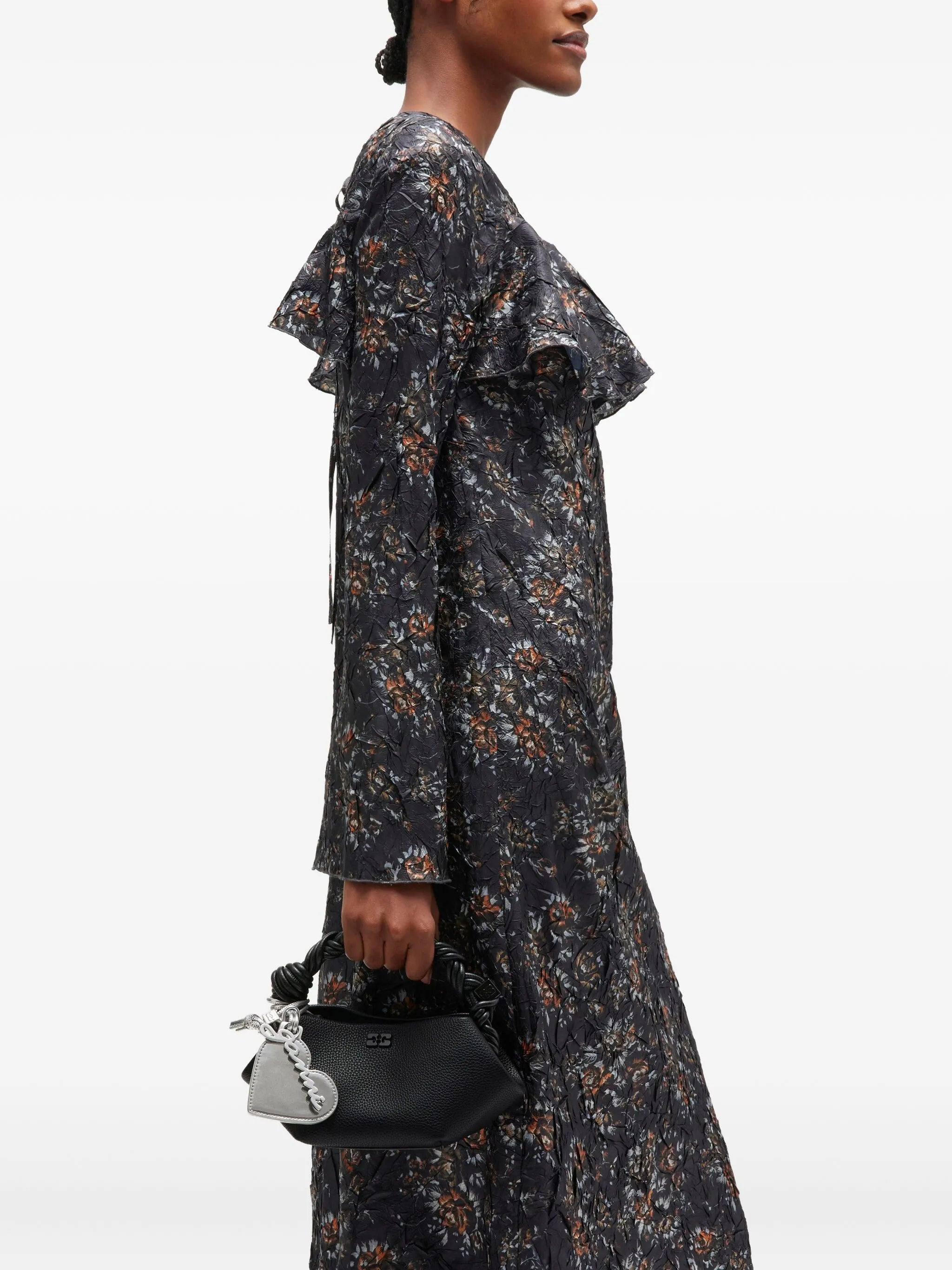 Ganni Mini Bou Twisted-handle Tote Bag - 2