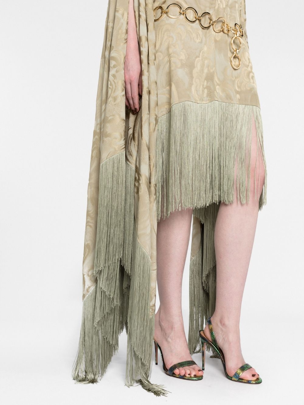 Veneno Clouds kaftan minidress - 3