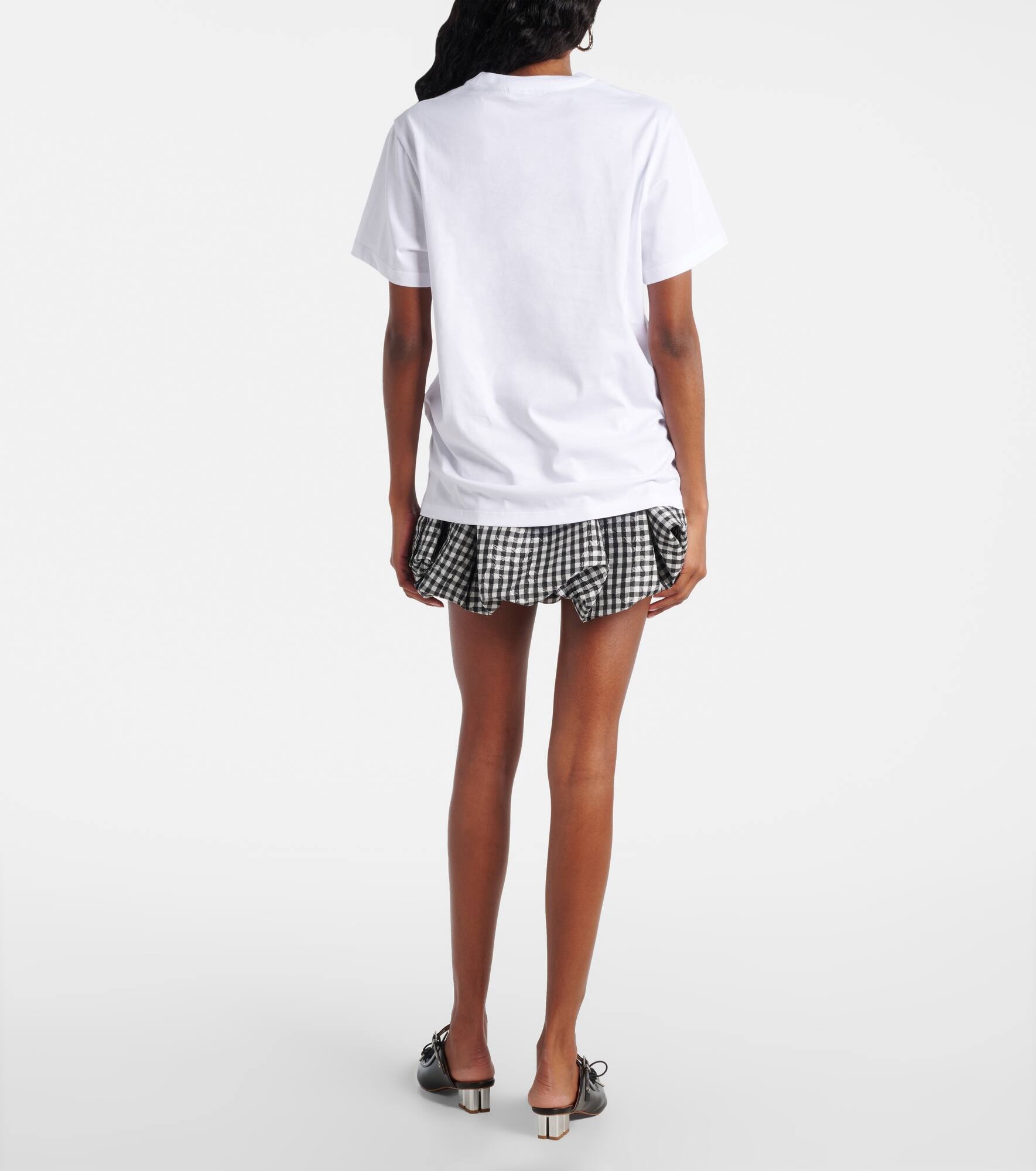 Printed cotton jersey T-shirt - 3