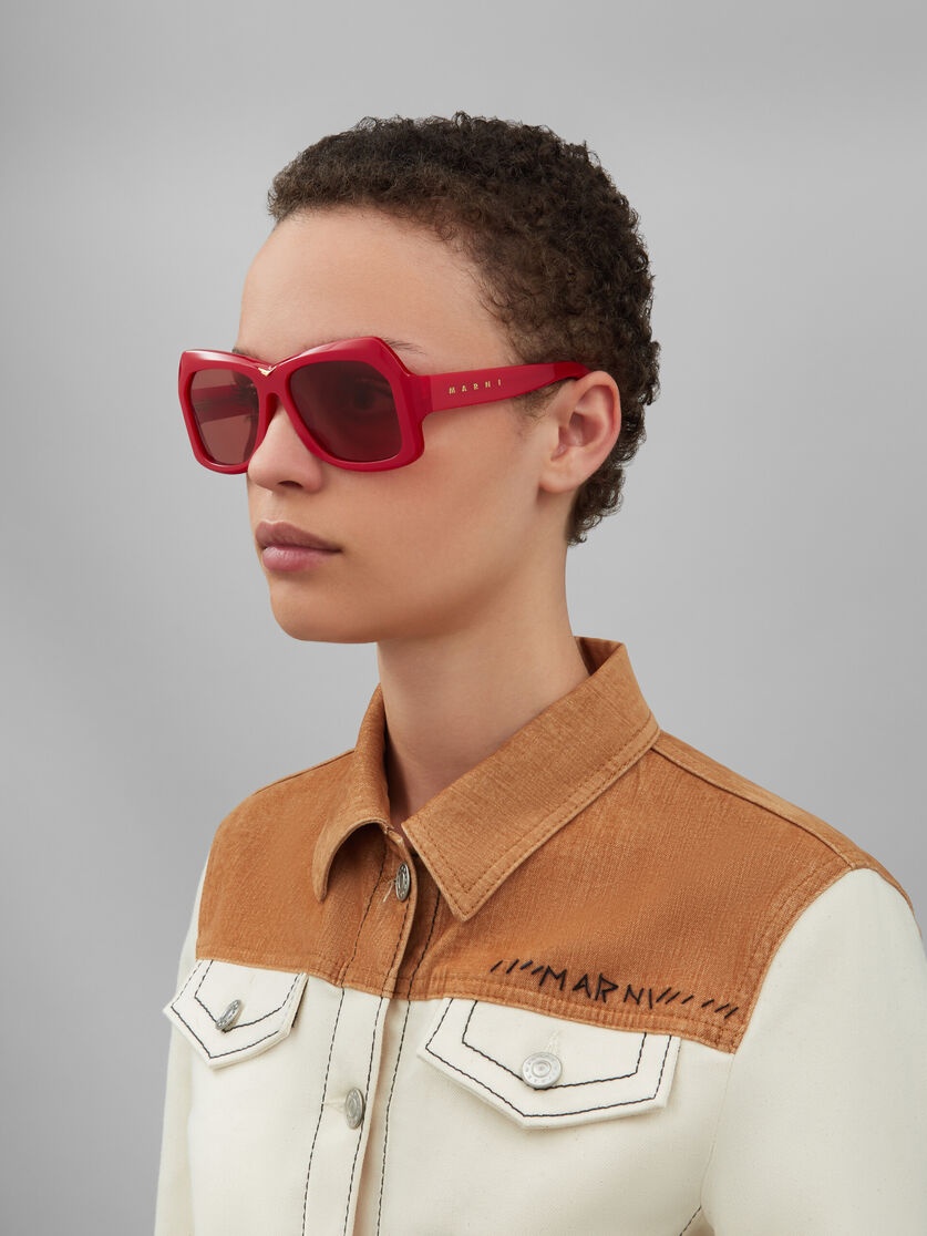 RED TIZNIT SUNGLASSES - 2