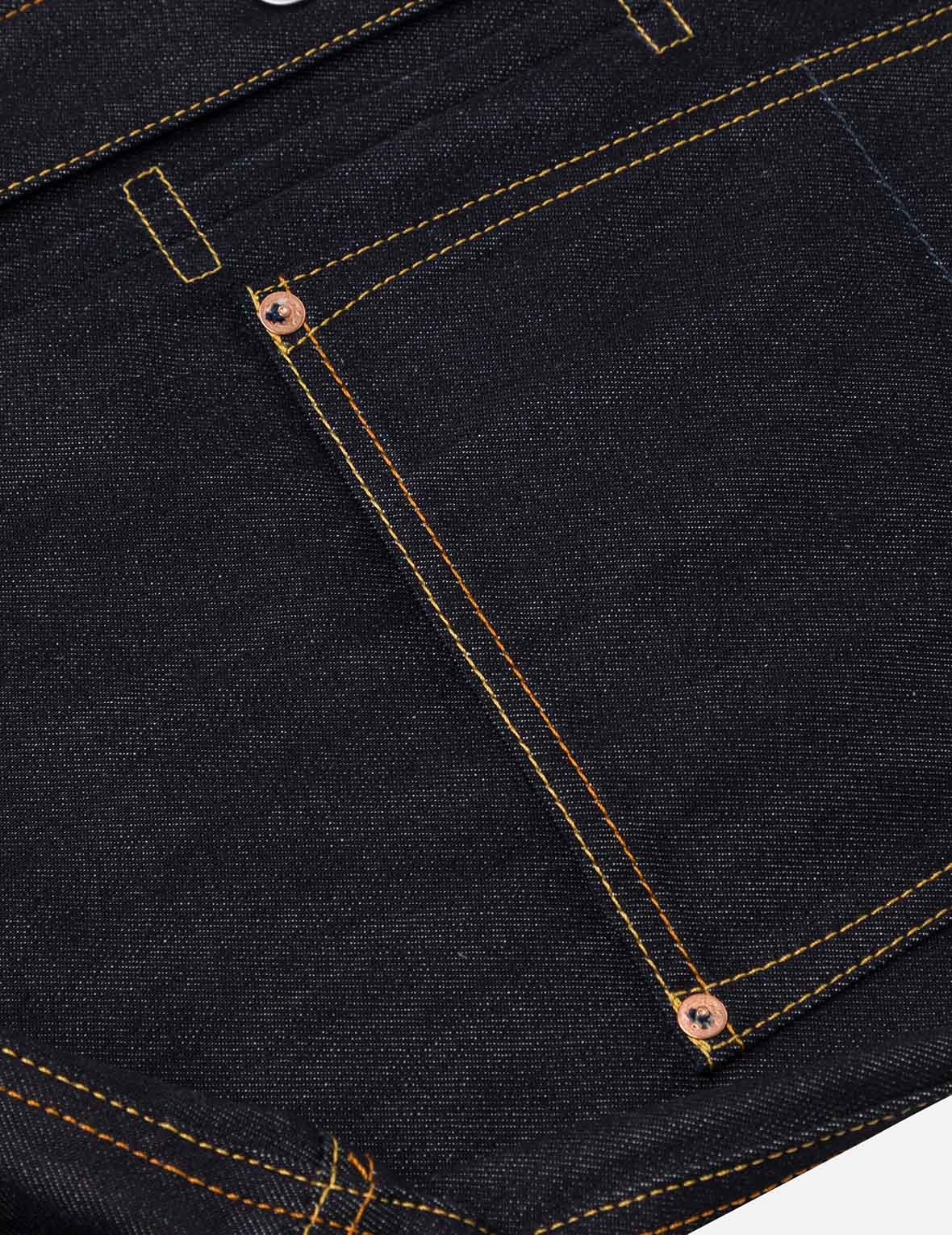 Ecru Seagull Print Relax Fit Denim Jacket - 9