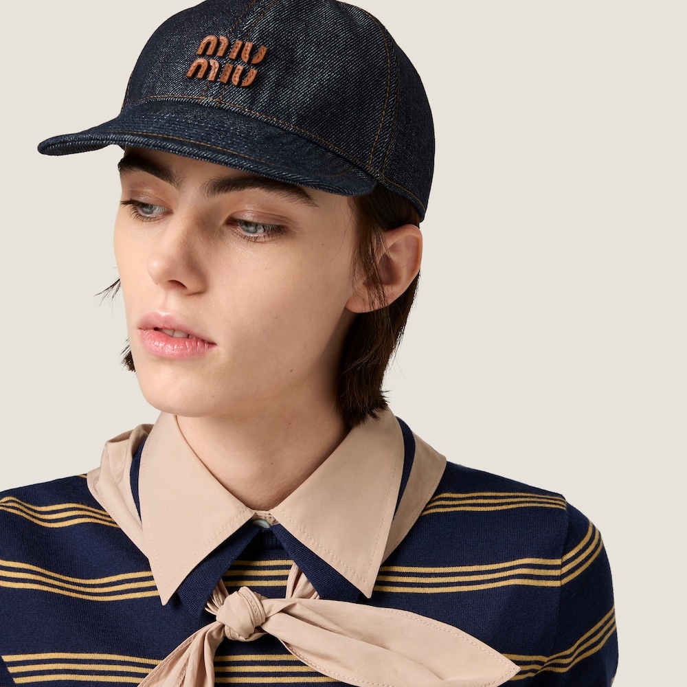 Denim baseball cap - 3