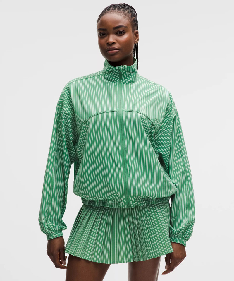UV-Protective Oversized Tennis Jacket 1