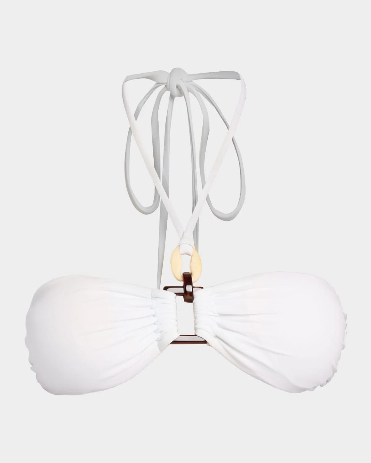 Meredith Ring Halter Bikini Top - 1