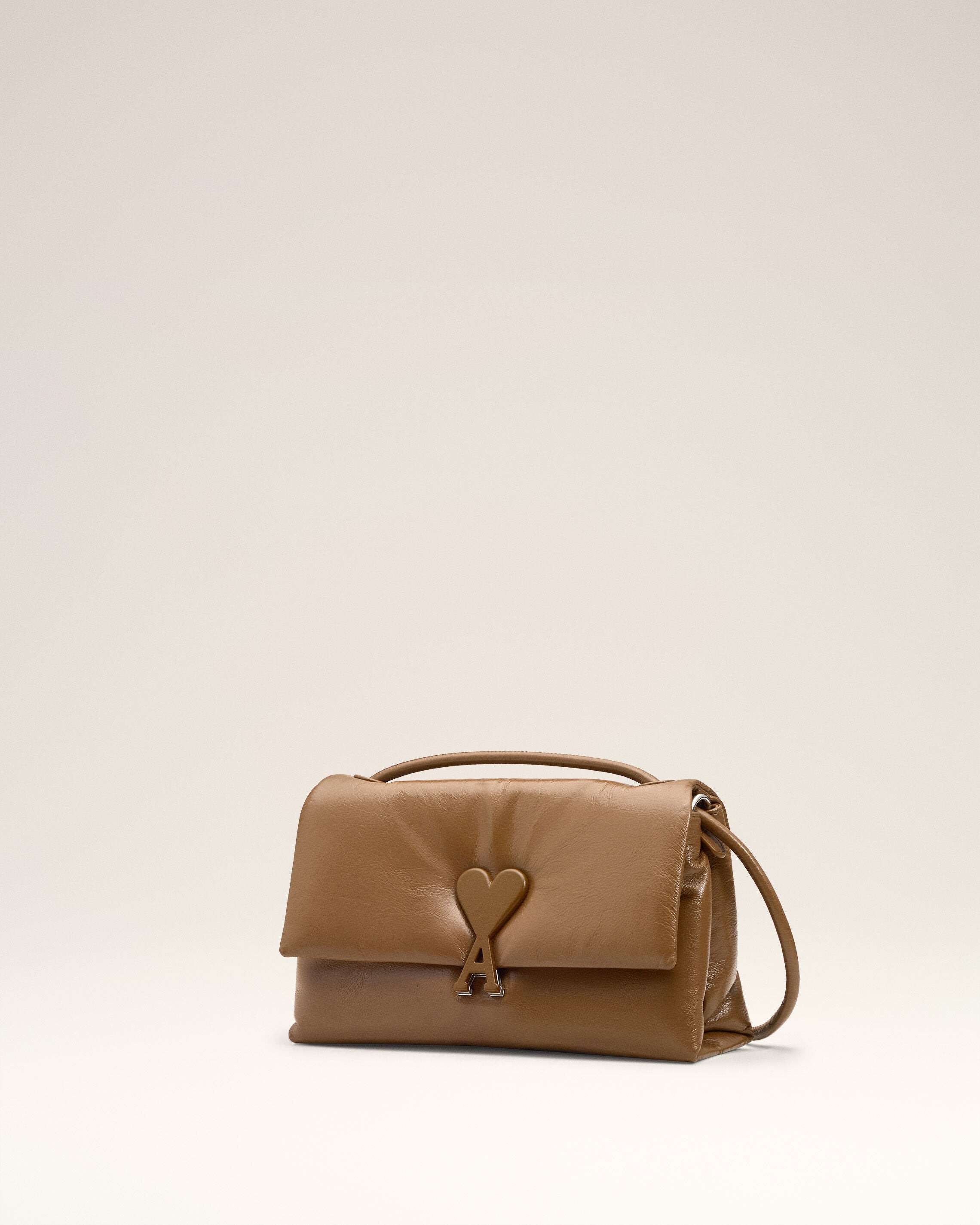 BROWN SMOOTH LEATHER VOULEZ VOUS BAG - 3