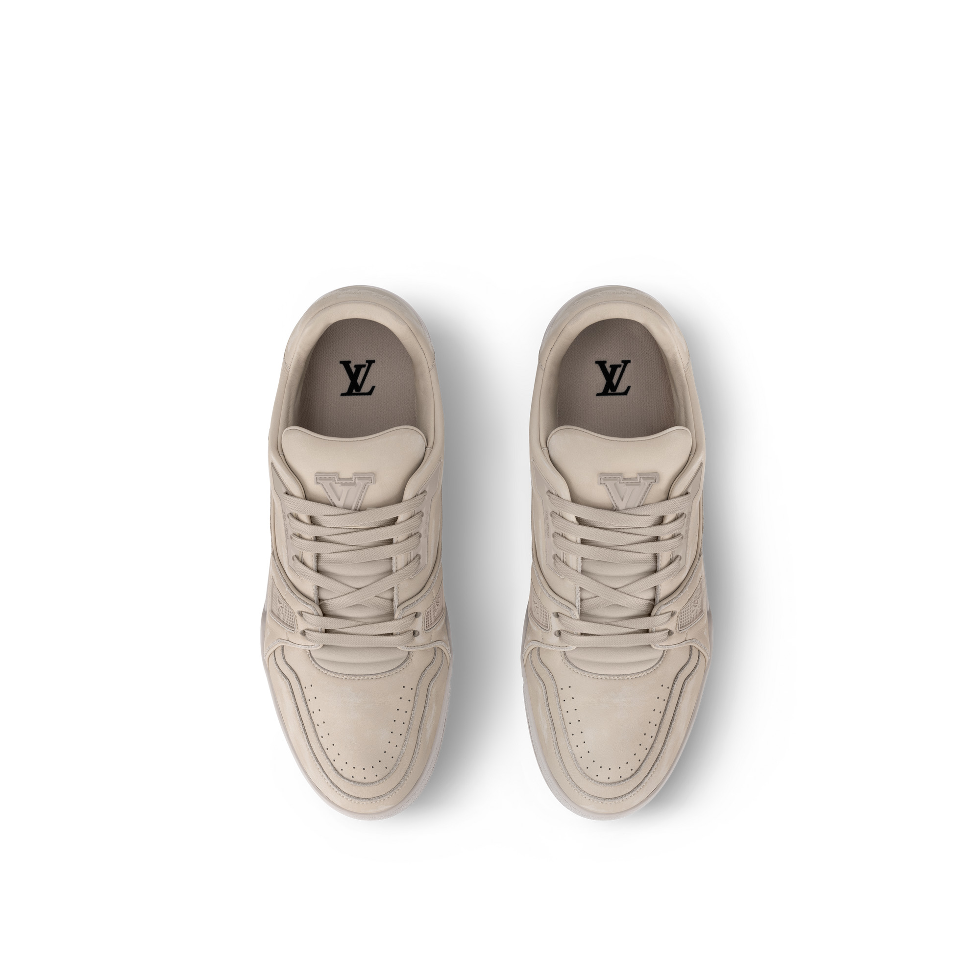 LV Trainer Distressed Sneaker - 3