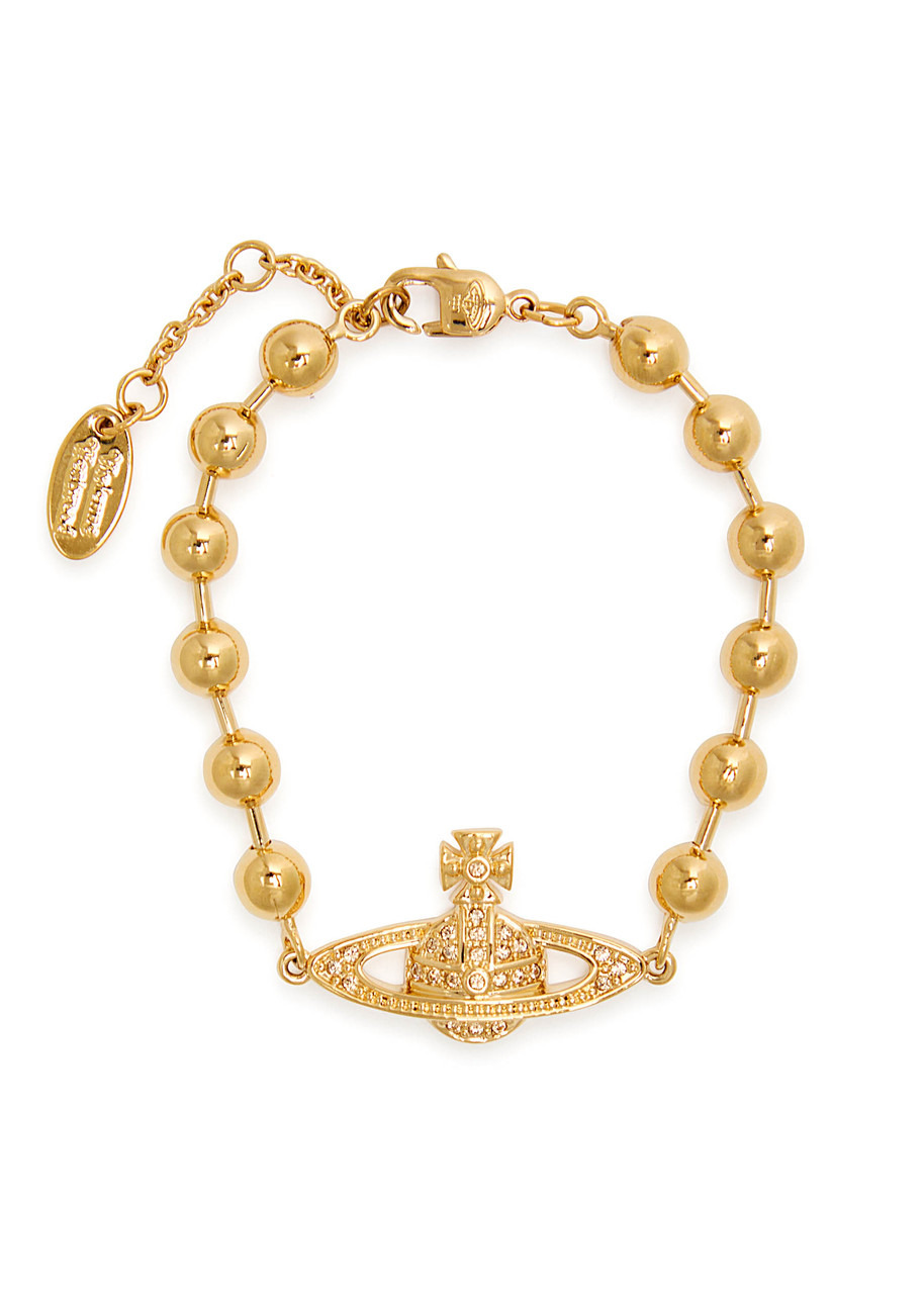 Vivienne Westwood Thames Mini Bas Relief orb Bracelet - 1