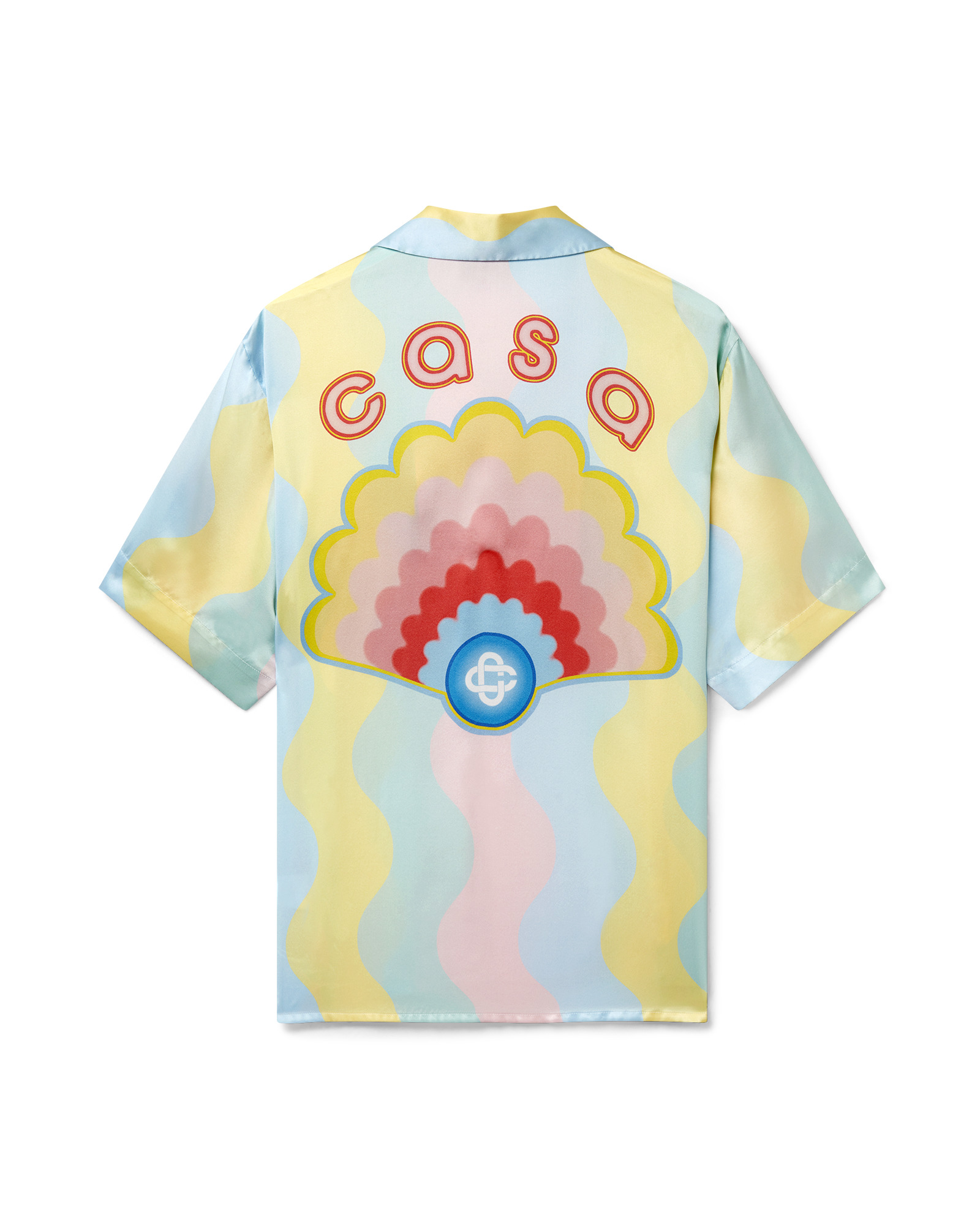 Casa Shell Wave Silk Shirt - 2