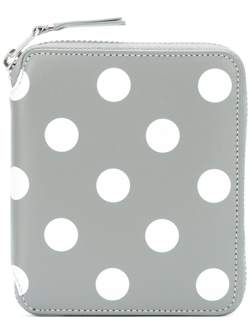 polka-dot zipped wallet - 1