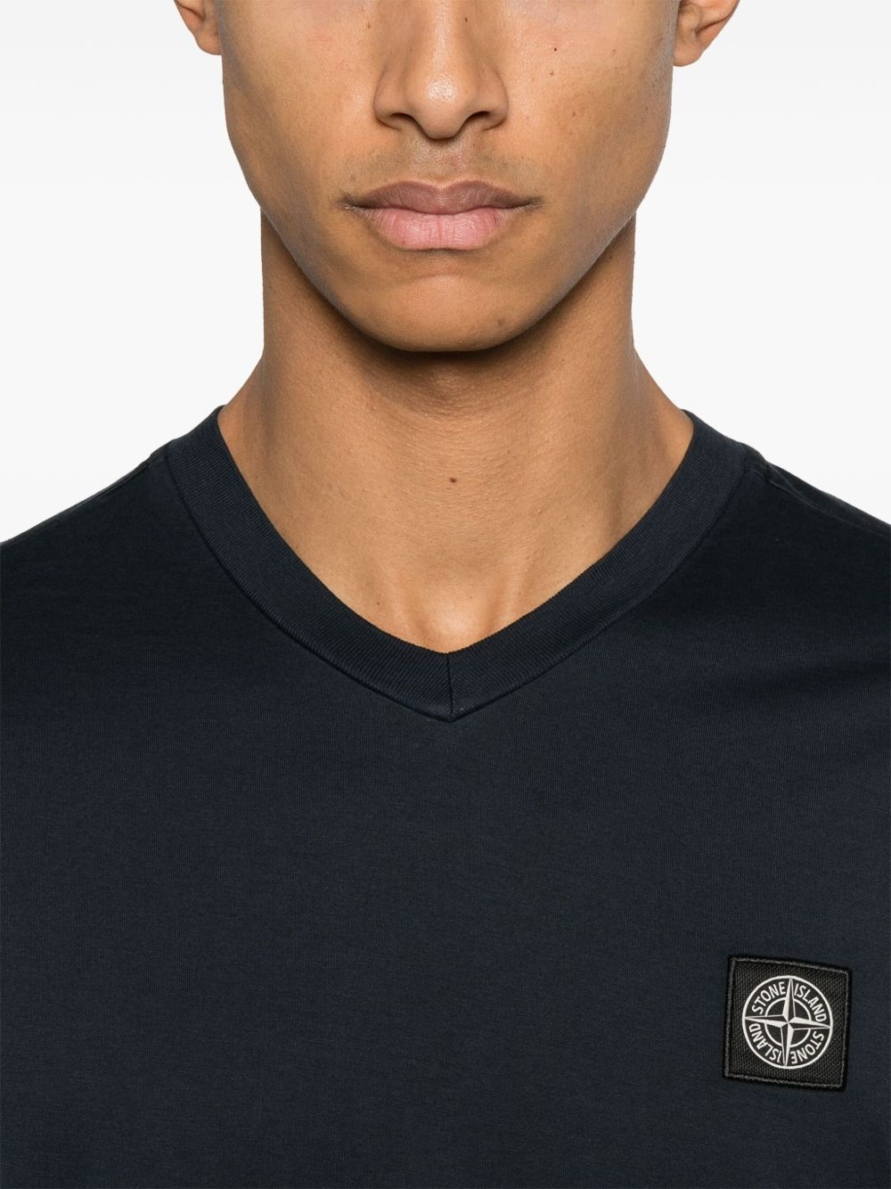 Compass-patch T-shirt - 4