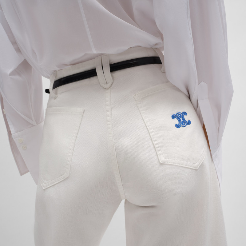 flare jeans 004 IN INDIGO DENIM 4
