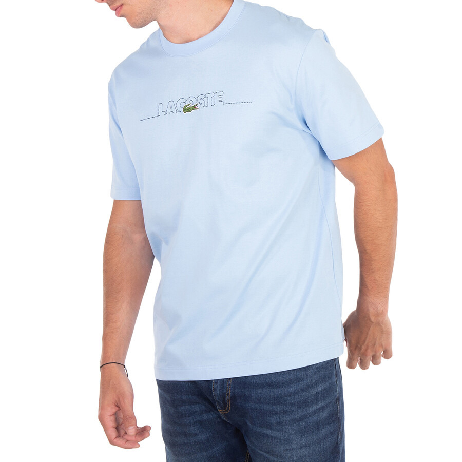 Lacoste Logo Embroidered Cotton T-Shirt - 2