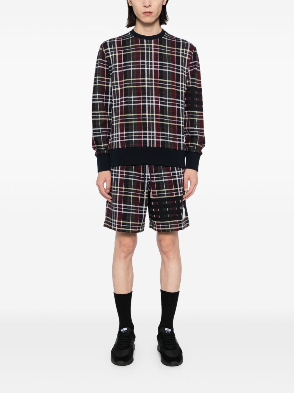 checked sweater - 2