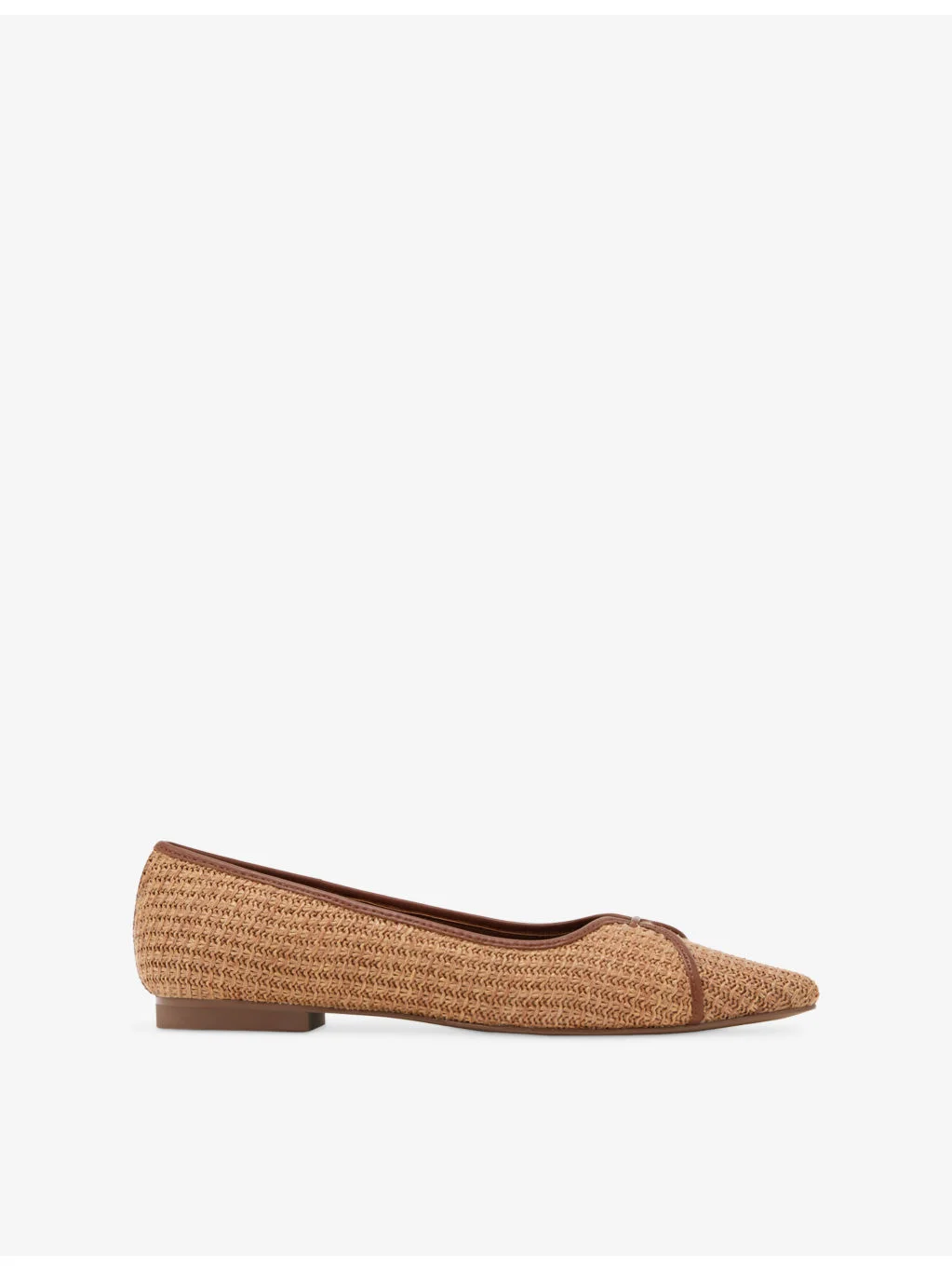 Evelyn Raffia Ballet Flats - 1