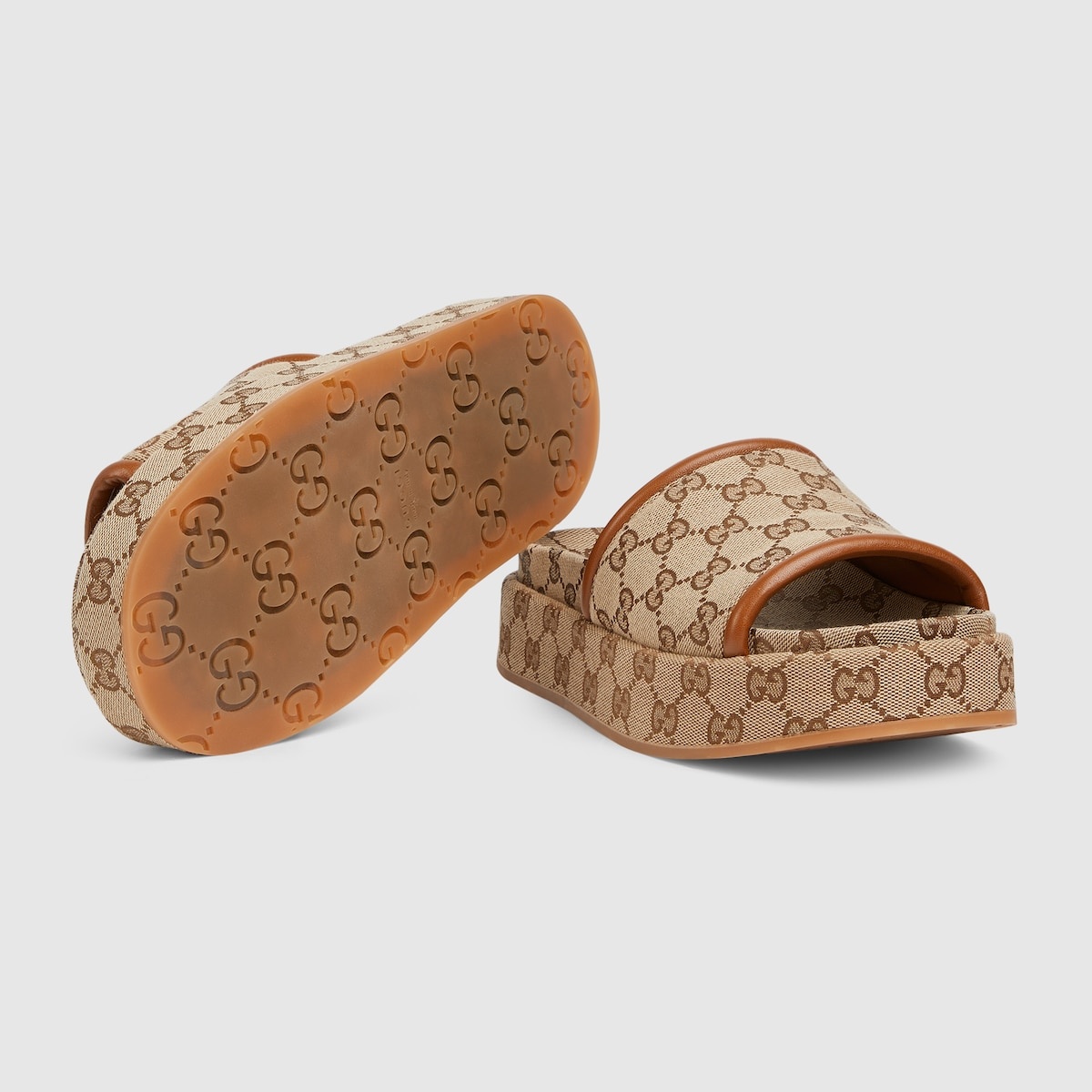 Women's GG platform sandal - 6
