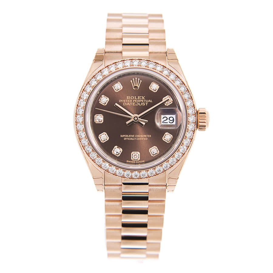 Rolex Lady-Datejust Automatic Diamond Brown Dial Ladies Watch 279135rbr-0017 - 3