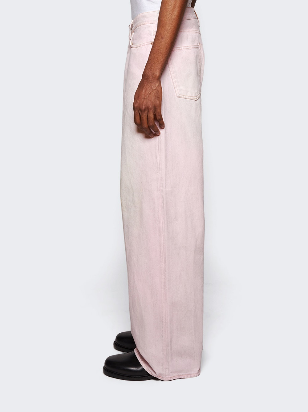 1981 U Traffic Jeans 418 Pale Pink - 3