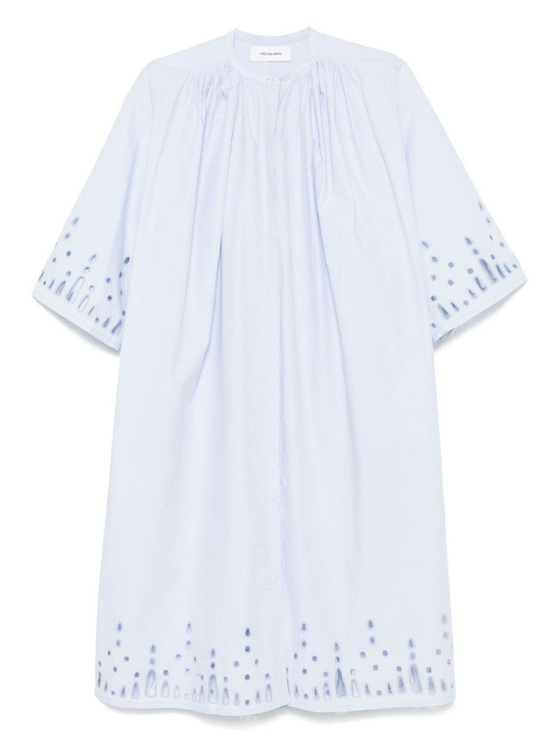 poplin midi dress 1