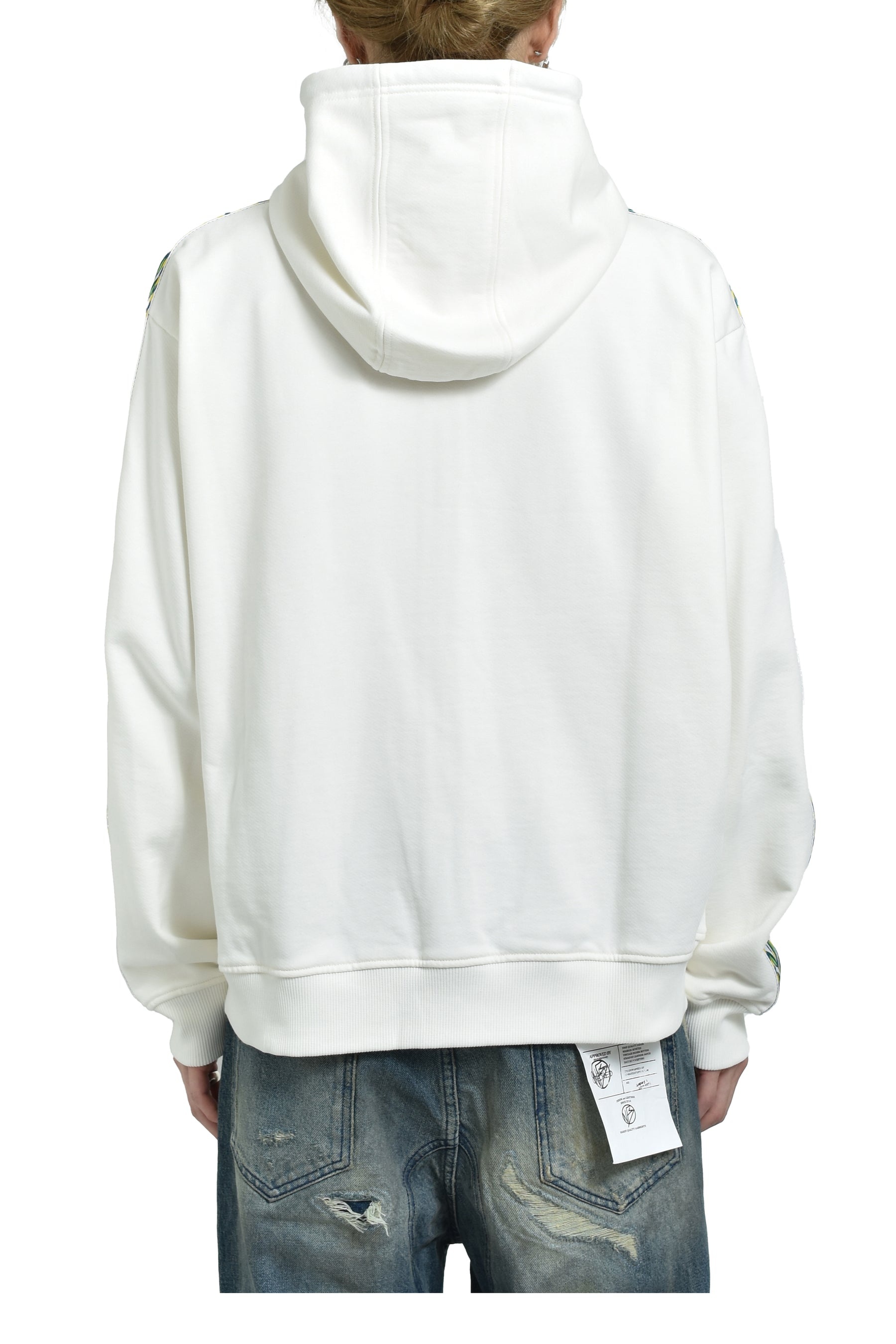 TECHNICAL POCKET & LAUREL TAPE ZIP HOODIE / CASABLANCA MONTAGNE - 2