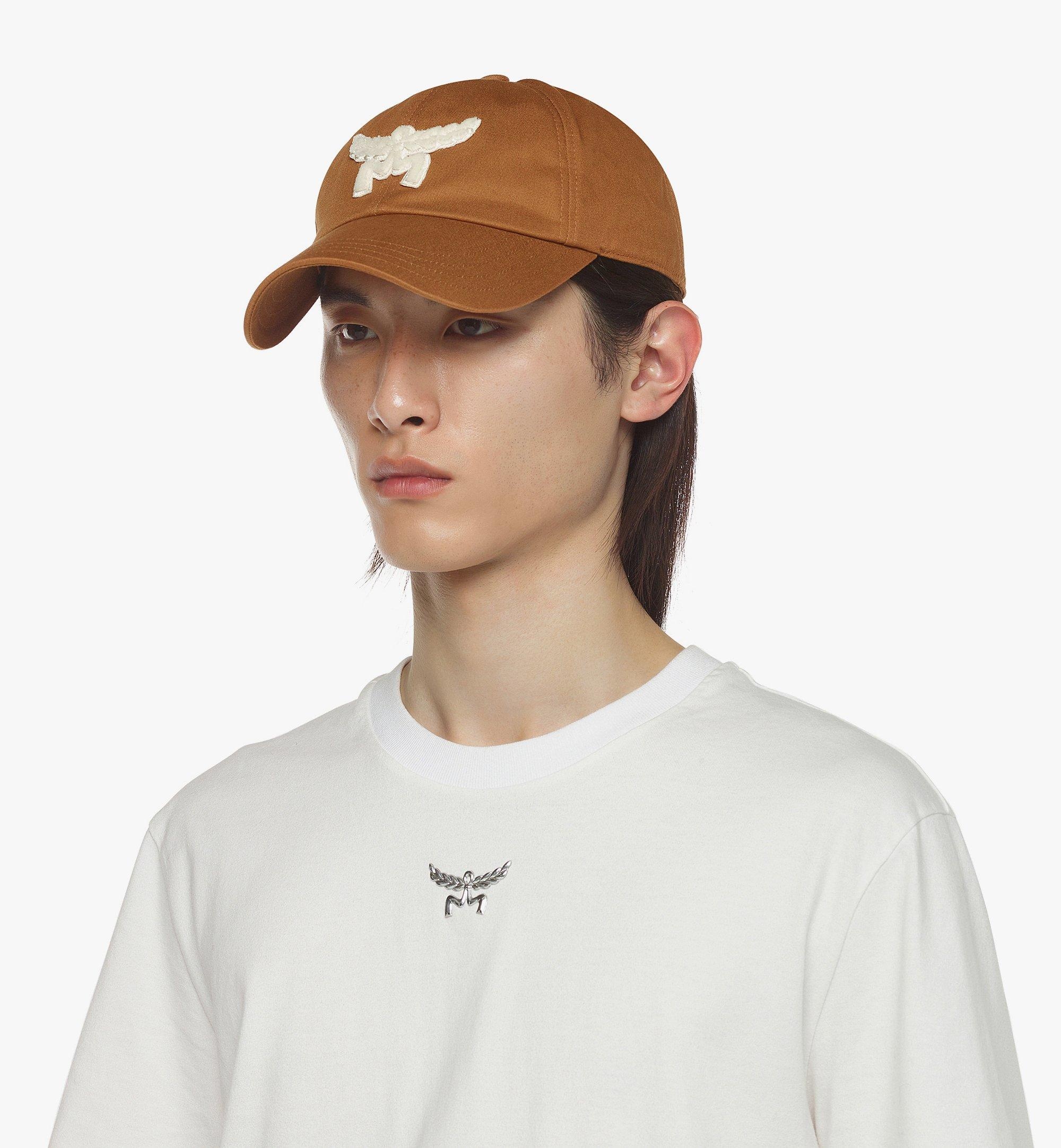 MCM Essential Logo Cap in Cotton Twill | REVERSIBLE
