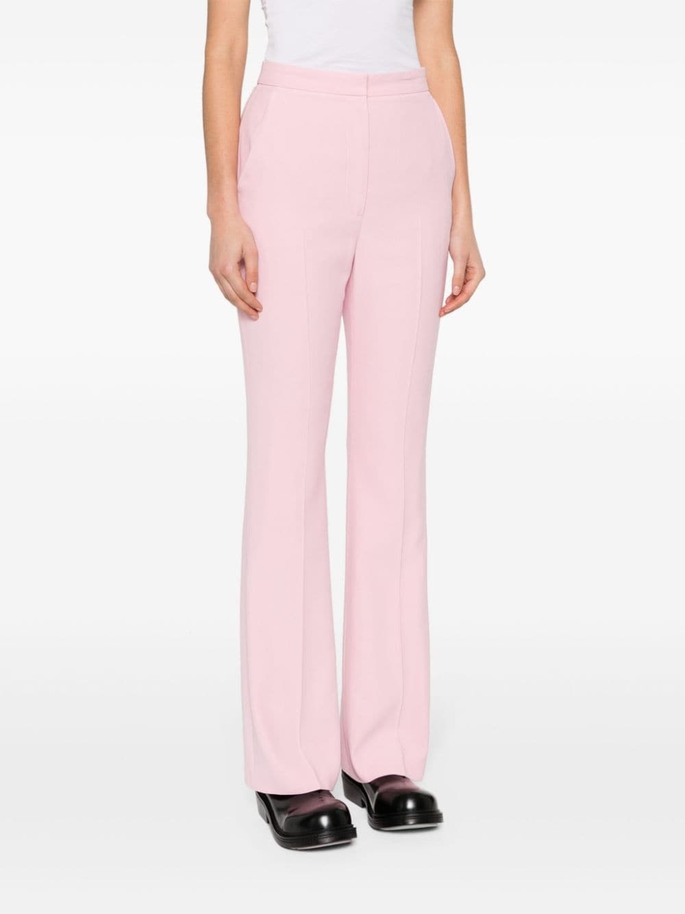 flared tailored trousers - 3