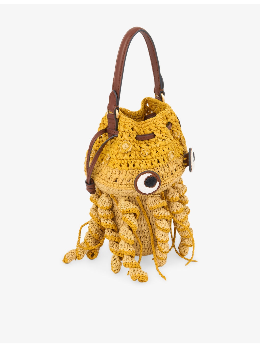 Jellyfish Raffia Cross-Body Bag - 3
