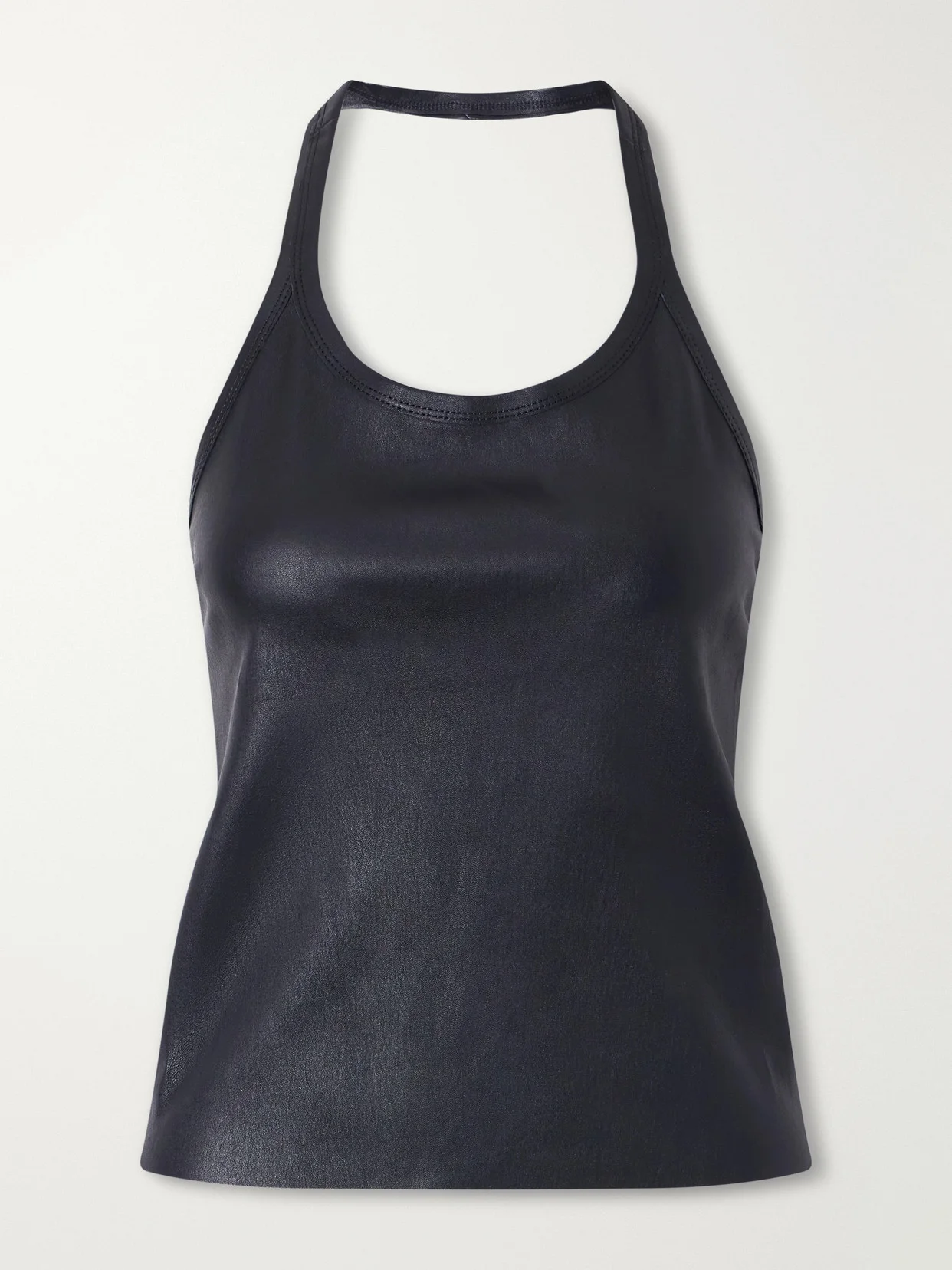 Cherry Leather Tank - 1