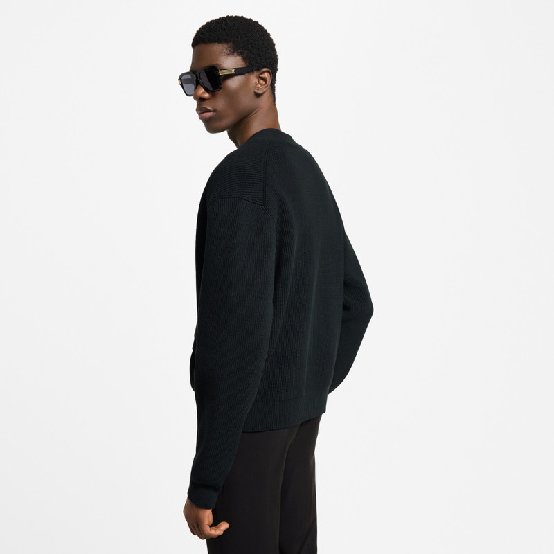 Embroidered Signature Cardigan 5