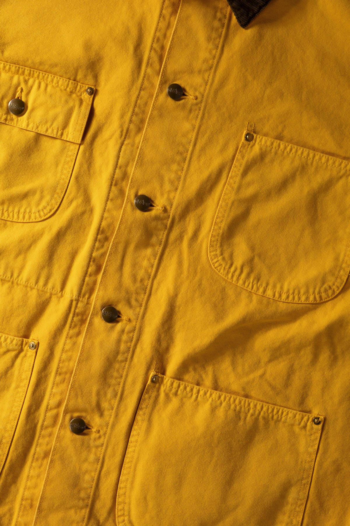 Relax Fit Coverall - Yellow - 3
