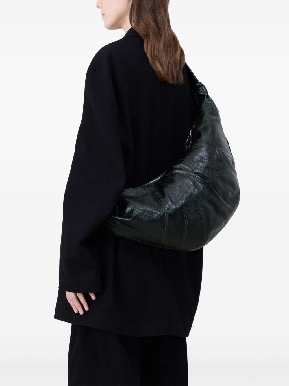 large Croissant leather bag - 2