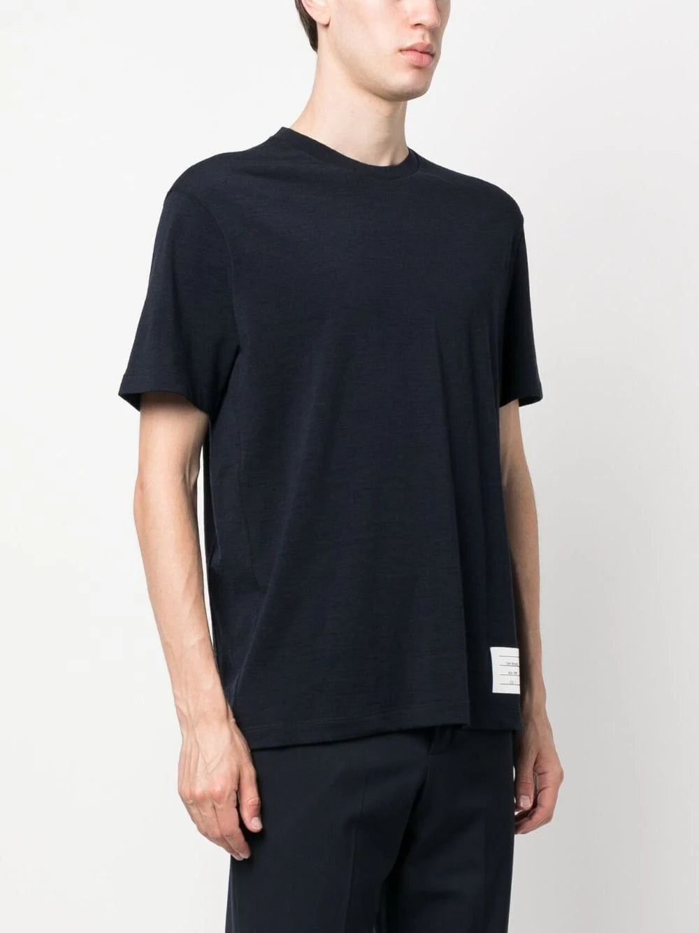 Thom Browne Men 4-Bar Logo-Patch T-Shirt - 3