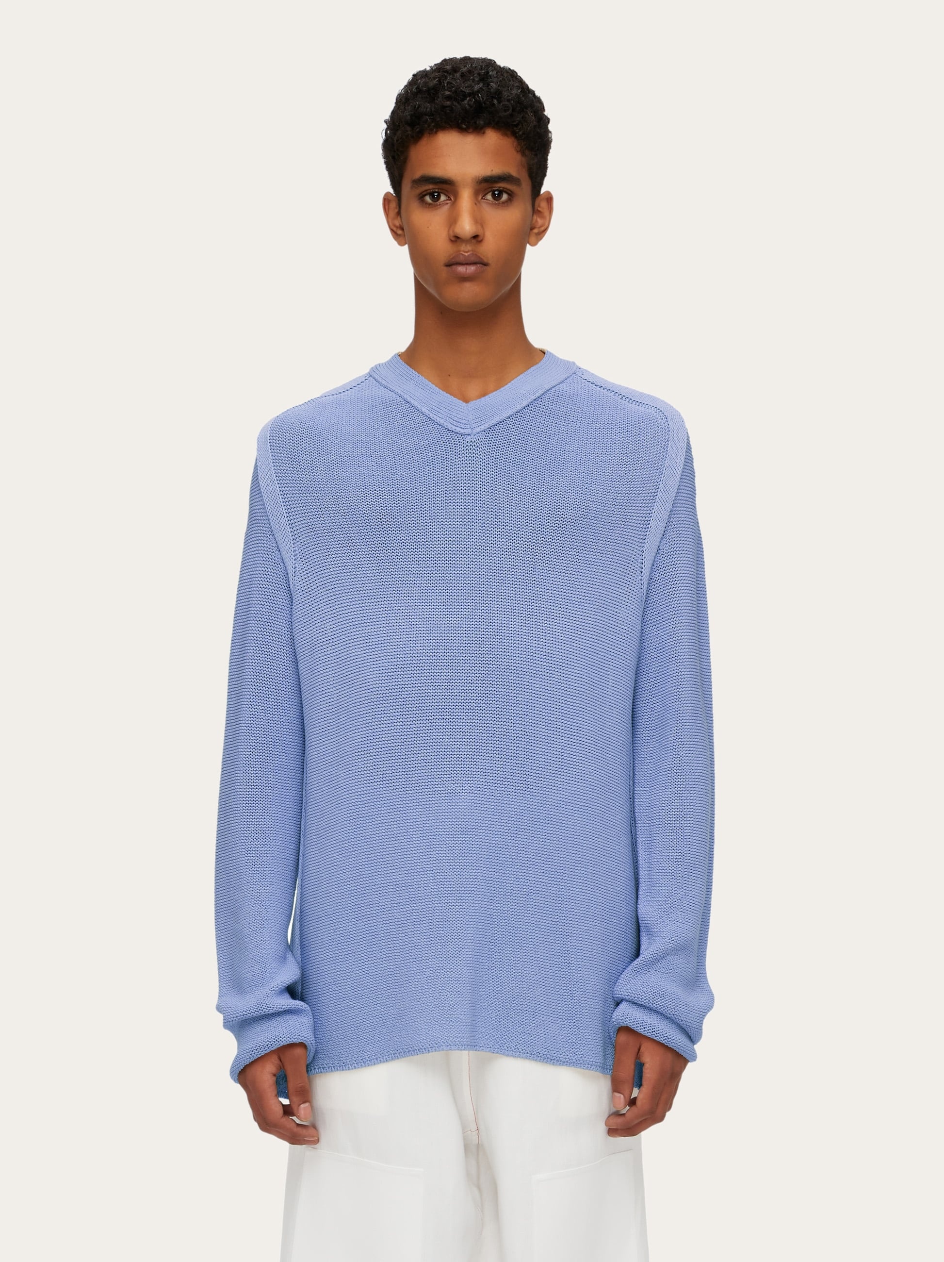 V-neck sweater - 2