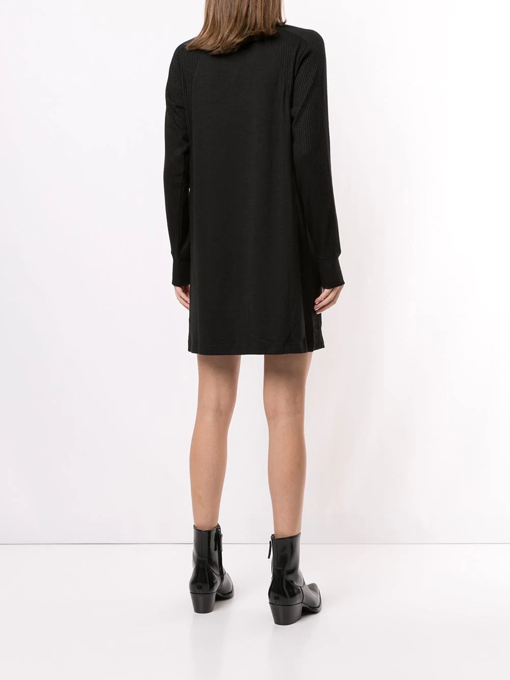 turtleneck knitted dress - 4