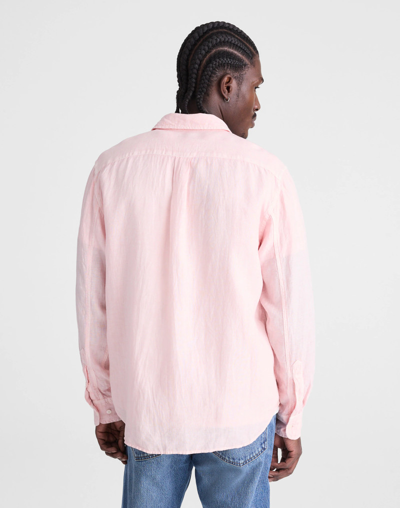 Madewell Button-Up Shirt in Linen outlook